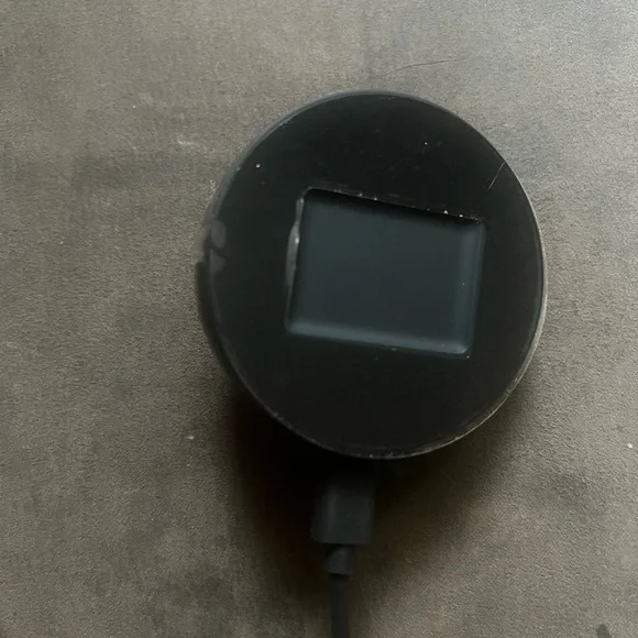 Black Round Container - Picture 2 of 2